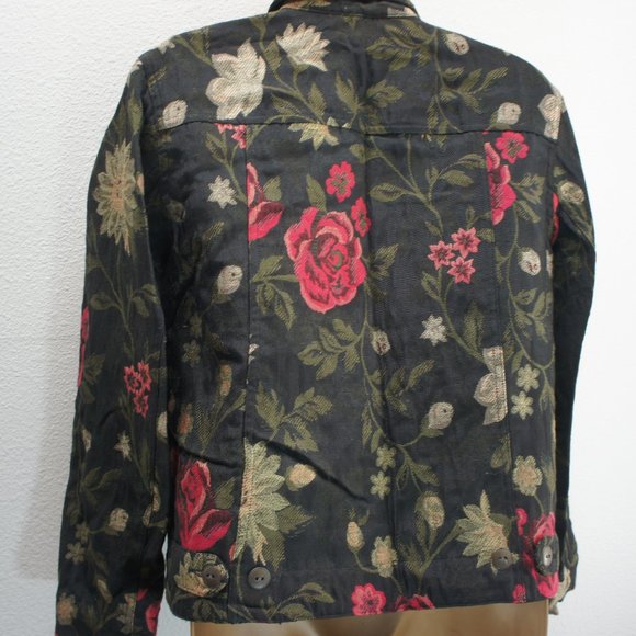 Chicos design vintage tapestry jacket size 0 - Picture 4 of 4